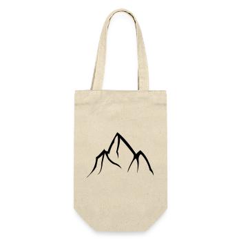 Berge - Geschenkbeutel für Flaschen - Natur - Vorne