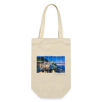 Manarola Cinque Terre La Spezia in Italien Design - Geschenkbeutel für Flaschen - Natur - Vorne
