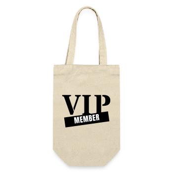Membre VIP - Fête du Club pour Personnes Très Importantes - Sac à bouteille - nature - Devant