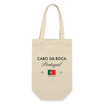 Cabo da Roca Portugal Koordinaten Reise Souvenir - Geschenkbeutel für Flaschen - Natur - Vorne