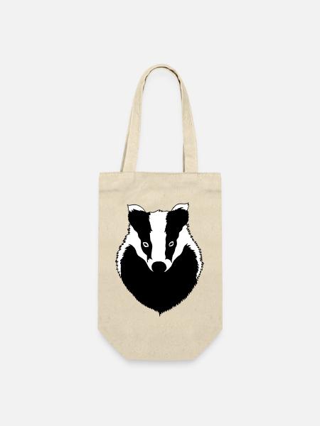 Badger - Gift Bag for Bottles - nature