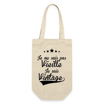 Vintage_FR_F - Sac à bouteille - nature - Devant