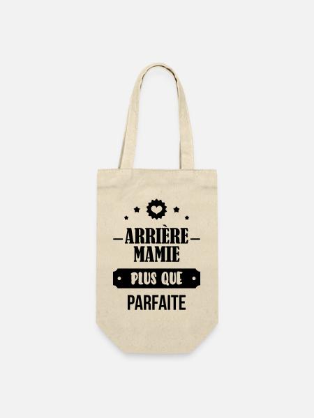 Mamie / Mamy / Grand Mere / Grand-Mère / Bébé - Sac à bouteille - nature
