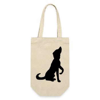 Chien chien - Sac à bouteille - nature - Devant