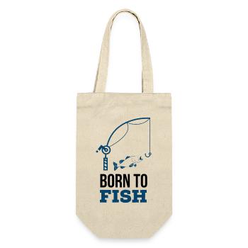 Born to fish - Sac à bouteille - nature - Devant