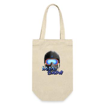 Deep Snow Snowboard Graffiti Helm - Geschenkbeutel für Flaschen - Natur - Vorne