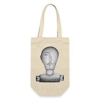 Mannequin dessiné - Sac à bouteille - nature - Devant