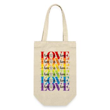 love is love - Gift Bag for Bottles - nature - Front