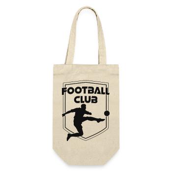 FC Coat of Arms Black - Gift Bag for Bottles - nature - Front