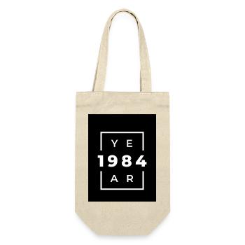 Design Numérique Année 1984 Rétro Moderne - Sac à bouteille - nature - Devant