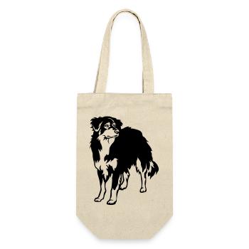 Australian Shepherd - Gift Bag for Bottles - nature - Front