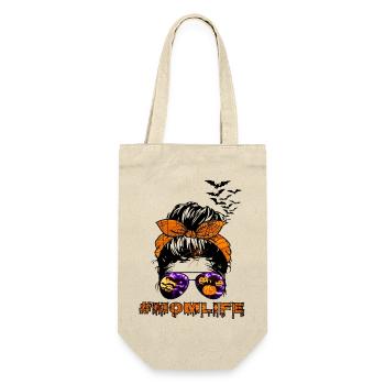 Mom Life Halloween - Gift Bag for Bottles - nature - Front