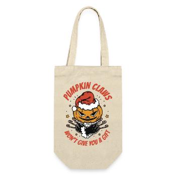 pumpkin claws won't give you a gift - Sac à bouteille - nature - Devant