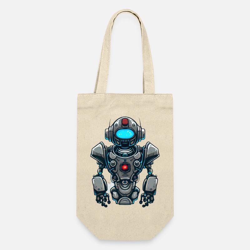 Robot - Sac à bouteille - nature