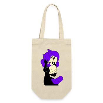 Cosplay Gothic Metal Beauty Princess Purple Girl - Gift Bag for Bottles - nature - Front