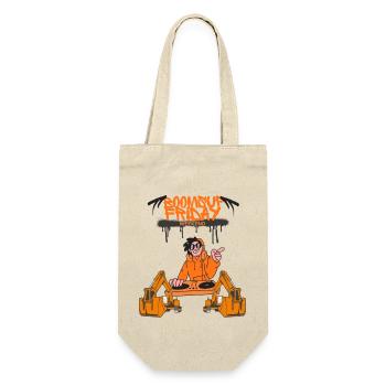 Boomsupfriday Dj - Gift Bag for Bottles - nature - Front