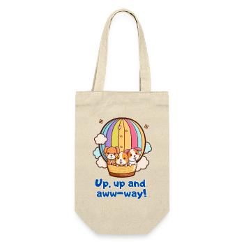 Up, up and aww-way! - Gift Bag for Bottles - nature - Front