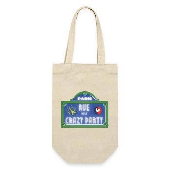 Paris street sign to show your love. - Gift Bag for Bottles - nature - Front