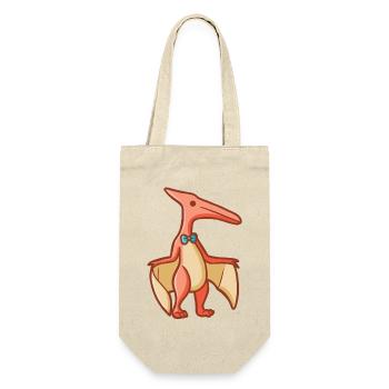 Hugadino ptérodactyle, dino, mignon dinosaure - Sac à bouteille - nature - Devant