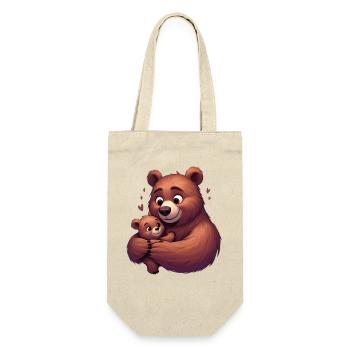 Bear Hug Bliss - Gift Bag for Bottles - nature - Front