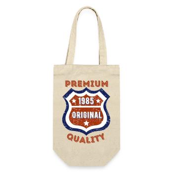 Qualité premium 1985 - Sac à bouteille - nature - Devant