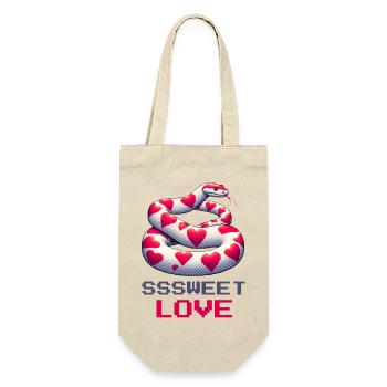 Snake, sweet love - Gift Bag for Bottles - nature - Front