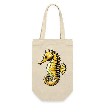 Hippocampe - Sac à bouteille - nature - Devant