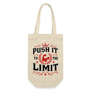 Push it to the limit - Gift Bag for Bottles - nature - Front