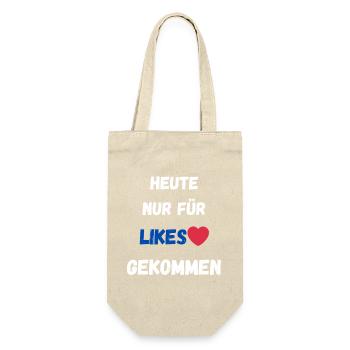 Aime les médias sociaux - Sac à bouteille - nature - Devant