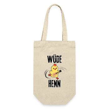 Wüde Henn - Hen night - Bachelor Party - Gift Bag for Bottles - nature - Front
