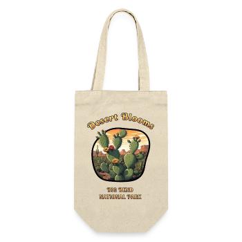 Big Bend National Park Desert Cacti Flowers Nature - Gift Bag for Bottles - nature - Front