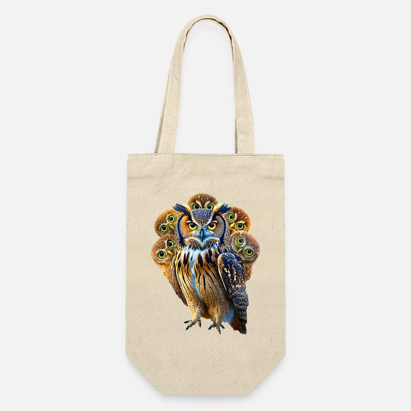 Hibou - Sac à bouteille - nature