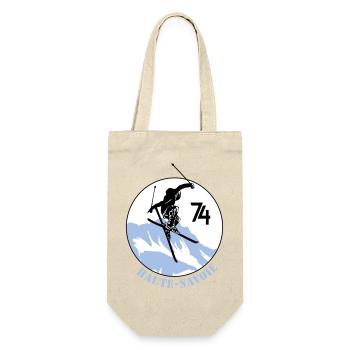 Design Haute-Savoie 74 - Sac à bouteille - nature - Devant
