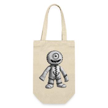 MONSTER DOLL #2 [Black & White] - Sac à bouteille - nature - Devant