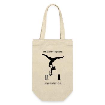 CALISTHENICS - AESTHETICS - Fitness -Workout - Gift Bag for Bottles - nature - Front