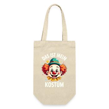 Carnival Clown Costume Carnival Carnival - Gift Bag for Bottles - nature - Front