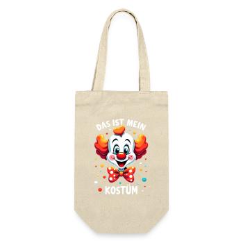 Carnival Clown Costume Carnival Carnival - Gift Bag for Bottles - nature - Front