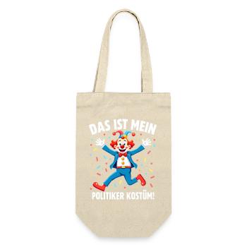 Carnival Costume Politician Carnival Carnival - Gift Bag for Bottles - nature - Front