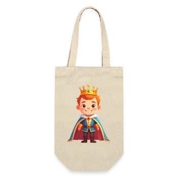 Noble Prince - Gift Bag for Bottles - nature - Front