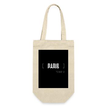 Babis Paris Glitch Noir - Sac à bouteille - nature - Devant