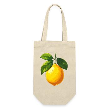 lemon - Gift Bag for Bottles - nature - Front