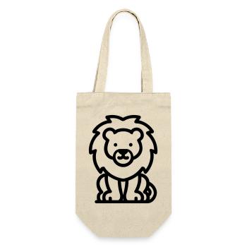 lion - Gift Bag for Bottles - nature - Front