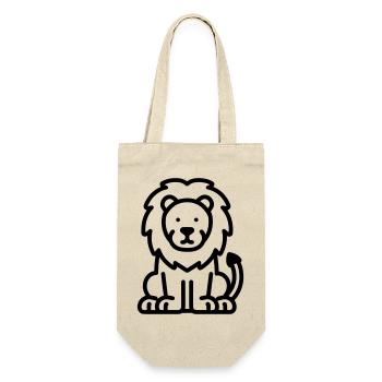 lion - Sac à bouteille - nature - Devant