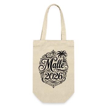Malle 2026 Palme Mallorca - Gift Bag for Bottles - nature - Front