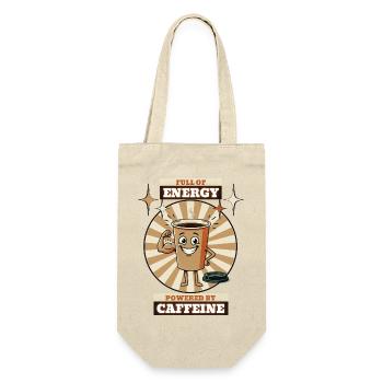 Coffee cup energy - Gift Bag for Bottles - nature - Front