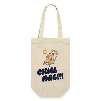 Sonnenbär am Strand mit Eis - Gift Bag for Bottles - nature - Front