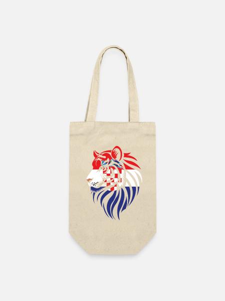 Croacia - Kroatien - Tiger-Flaggen - Geschenkbeutel für Flaschen - Natur