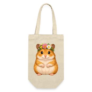 golden hamster - Gift Bag for Bottles - nature - Front