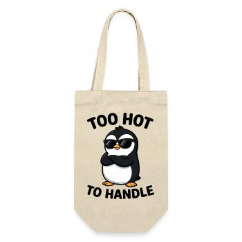 Pinguin Too Hot To Handle Sonnenbrille - Geschenkbeutel für Flaschen - Natur - Vorne