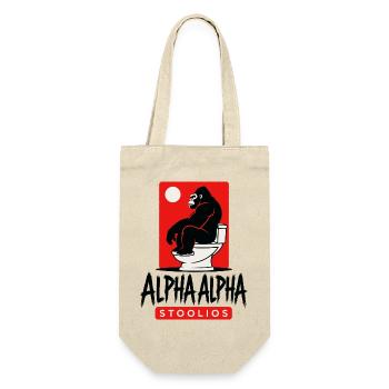 Aplha Alpha Stollios - Geschenkbeutel für Flaschen - Natur - Vorne